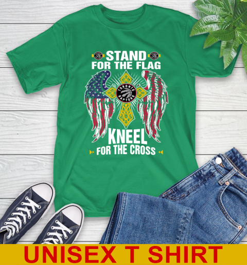 NBA Basketball Toronto Raptors Stand For Flag Kneel For The Cross Shirt T-Shirt 7