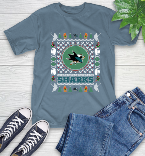 San Jose Sharks Merry Christmas NHL Hockey Loyal Fan Ugly Shirt 8