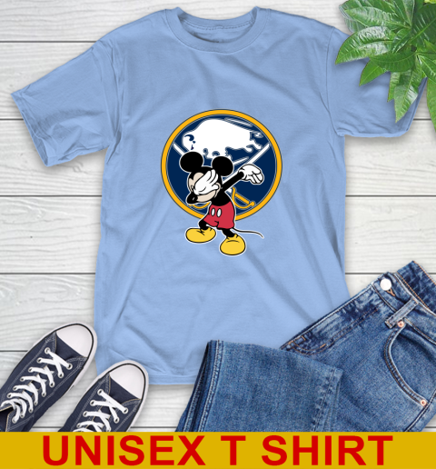 Buffalo Sabres NHL Hockey Dabbing Mickey Disney Sports T-Shirt 11