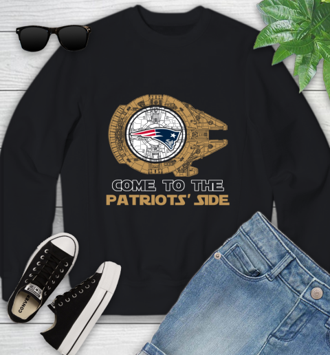 NFL Come To The New England Patriots Wars Football Sports Youth Sweatshirt