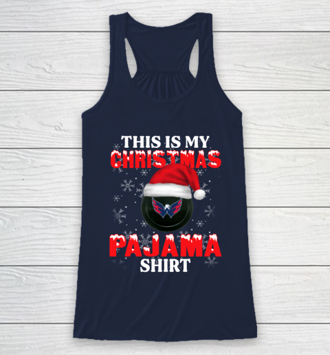 Washington Capitals This Is My Christmas Pajama Shirt NHL Racerback Tank 8