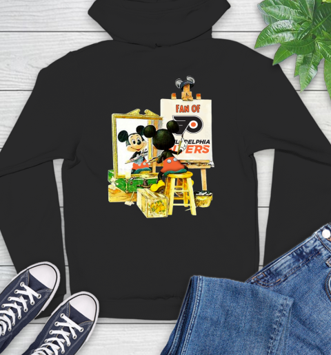 NHL Hockey Philadelphia Flyers Mickey Drawing Shirt 13