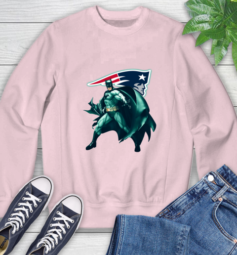NFL Batman Football Sports New England Patriots Sweatshirt 9