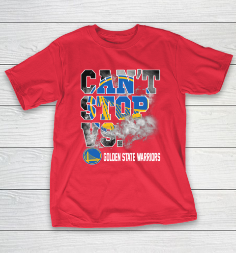 NBA Golden State Warriors Basketball Can't Stop Vs T-Shirt 9