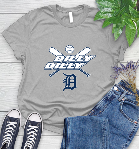 MLB Detroit Tigers Dilly Dilly Baseball Sports Women's T-Shirt 5