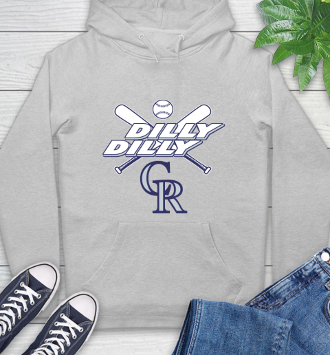 MLB Colorado Rockies Dilly Dilly Baseball Sports Hoodie 6