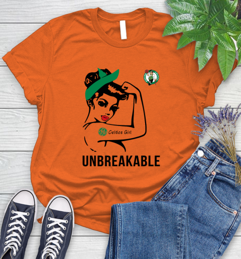 NBA Boston Celtics Girl Unbreakable Basketball Sports Women's T-Shirt 2
