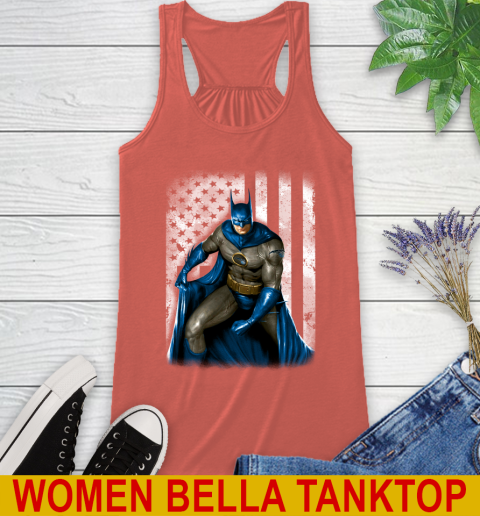 Orlando Magic NBA Basketball Batman DC American Flag Shirt Racerback Tank 3
