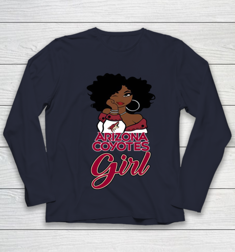 Arizona Coyotes Girl NHL Youth Long Sleeve 3