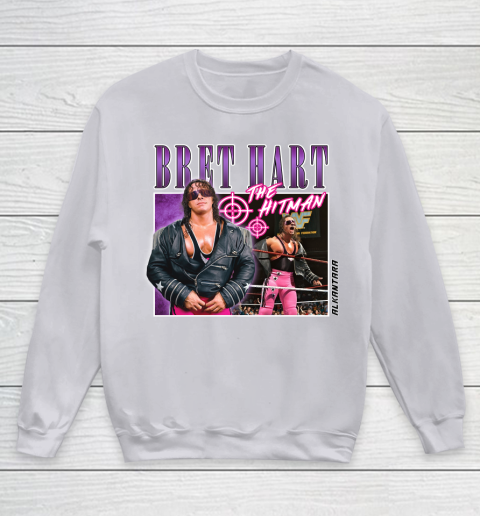 Bret Hart The Hitman Youth Sweatshirt 3