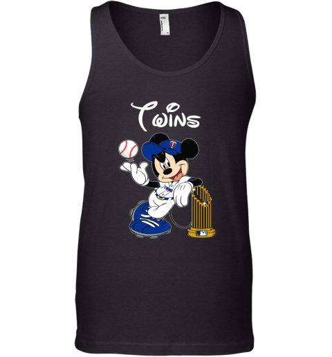 Minnesota Twins Mickey Taking The Trophy MLB 2018 Tank Top