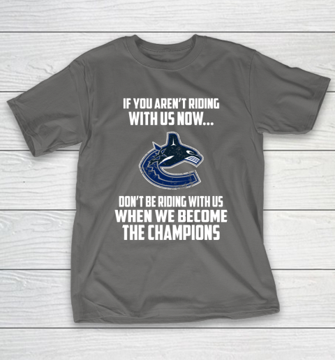 NHL Vancouver Canucks Hockey We Become The Champions T-Shirt 8