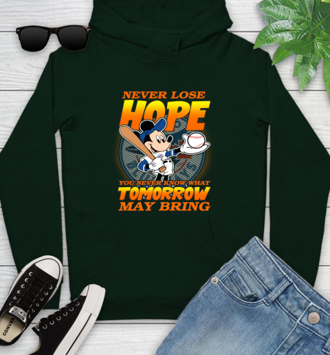 Toronto Blue Jays MLB Baseball Mickey Disney Never Lose Hope Youth Hoodie 14