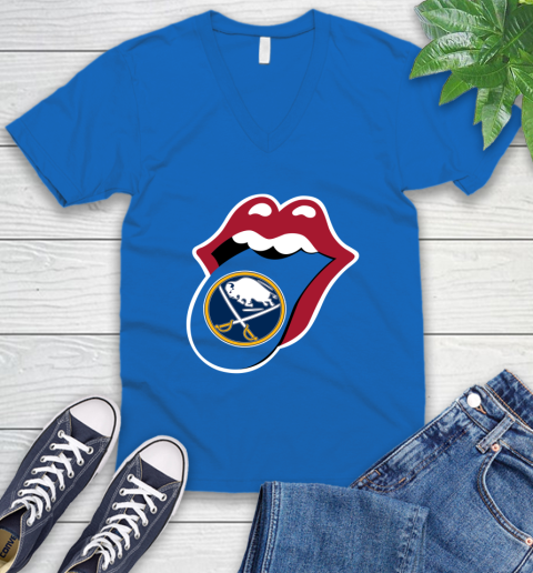 Buffalo Sabres NHL Hockey Lips I Root For My Team Adoring Fan 54