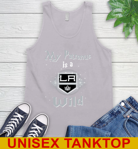 NHL Hockey Harry Potter My Patronus Is A Los Angeles Kings Tank Top 3