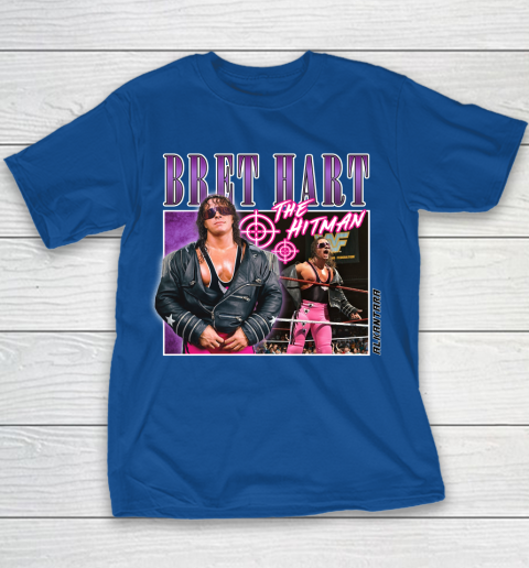 Bret Hart The Hitman Youth T-Shirt 6