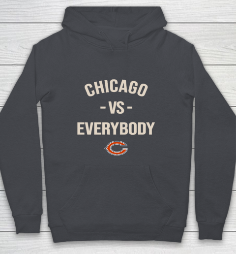 Chicago Bears Vs Everybody Youth Hoodie 5