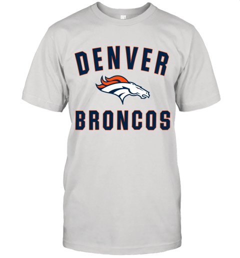 Denver Broncos NFL Line Gray Victory Unisex Jersey Tee