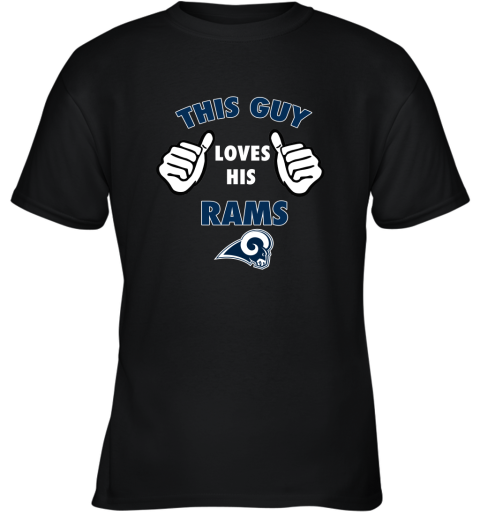 This Girl Loves Her Los Angeles Rams Youth T-Shirt