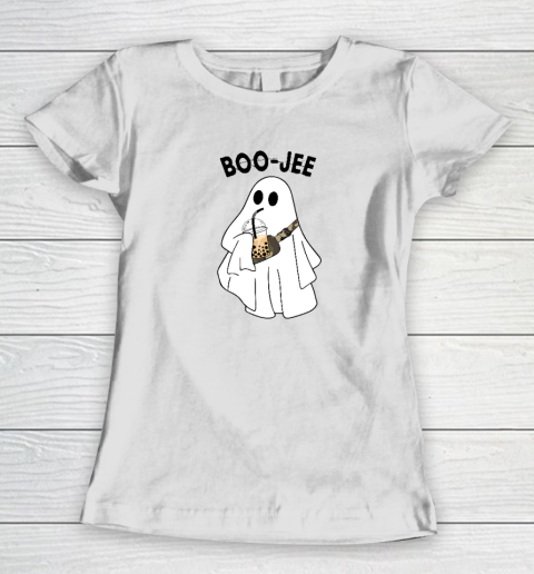 Boo Jee Funny Halloween Ghost Women's T-Shirt