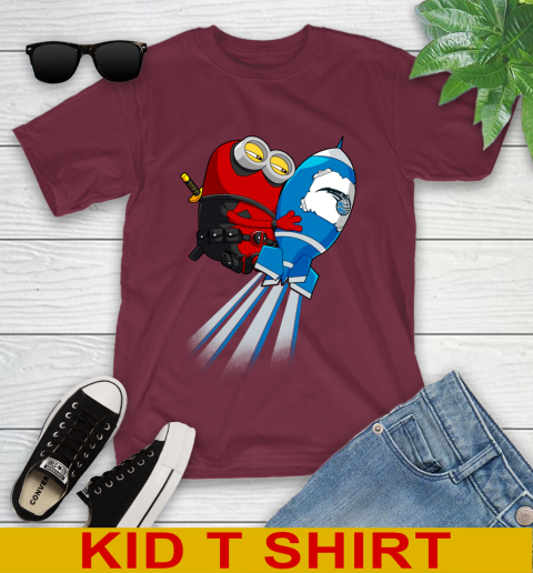 NBA Basketball Orlando Magic Deadpool Minion Marvel Shirt Youth T-Shirt 5