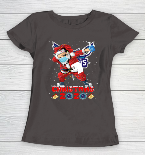 Charlotte Hornets Funny Santa Claus Dabbing Christmas 2020 NBA Women's T-Shirt 7