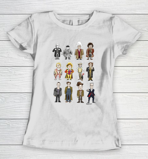 Doctor Who Shirt The 12 Doctors Women's T-Shirt