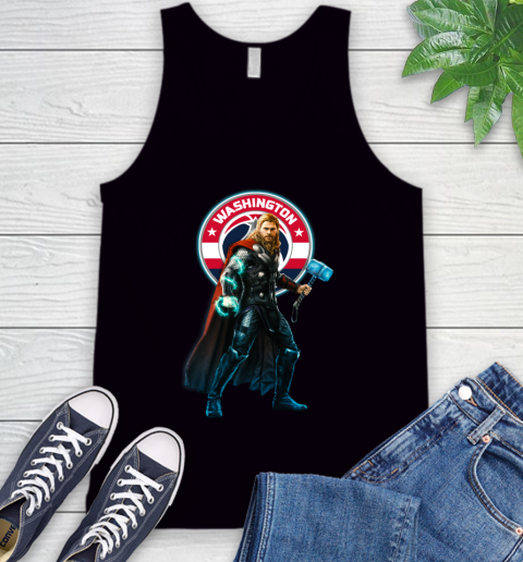 NBA Thor Avengers Endgame Basketball Washington Wizards Tank Top 2
