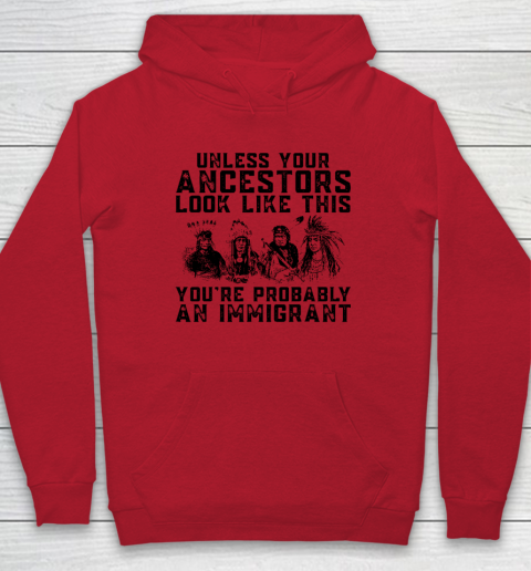 Your Ancestors Look Like This You're Probably An Immigrant Hoodie 6