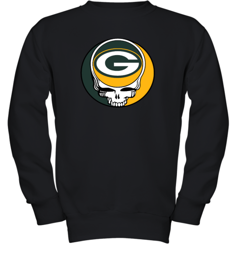 Green Bay Packers x Grateful Dead Youth Crewneck Sweatshirt