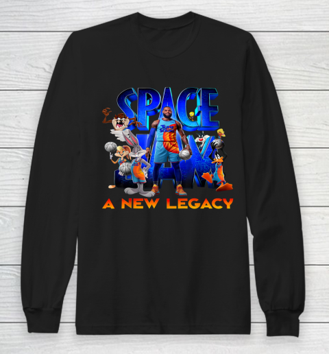 Movie Space Jam Legacy Tune Squad Basketball Long Sleeve T-Shirt