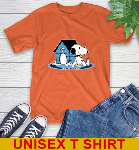 MLB Baseball Tampa Bay Rays Snoopy The Peanuts Movie Shirt T-Shirt 5