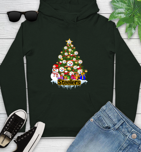 Pittsburgh Steelers Merry Christmas NFL Football Sports Youth Hoodie 13