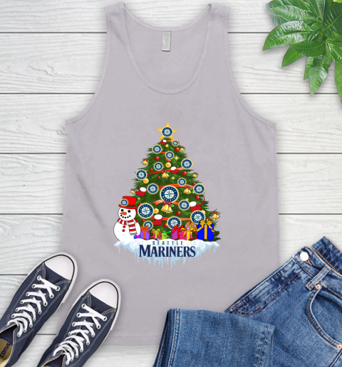 Seattle Mariners Merry Christmas MLB Baseball Sports Tank Top 4