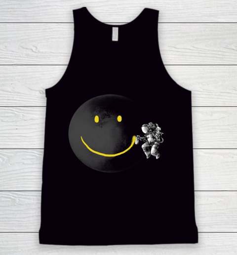 Funny Shirt Make a Smile Space Tank Top