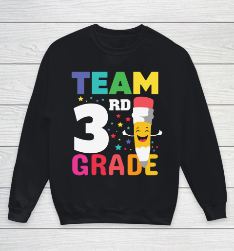 Back To School Shirt Team 3rd grade Youth Sweatshirt