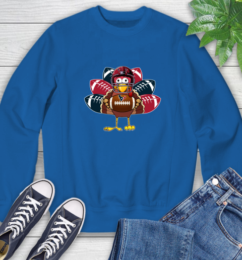 Houston Texans Turkey Thanksgiving Day Sweatshirt 8