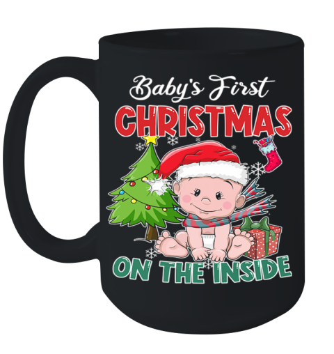 Baby's First Christmas On The Inside Ceramic Mug 15oz