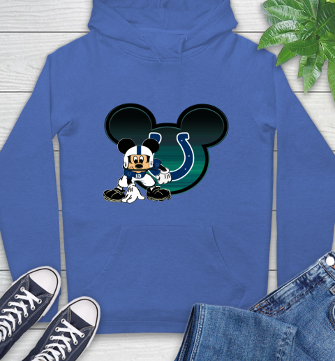 NFL Indianapolis Colts Mickey Mouse Disney Football T Shirt Hoodie 9