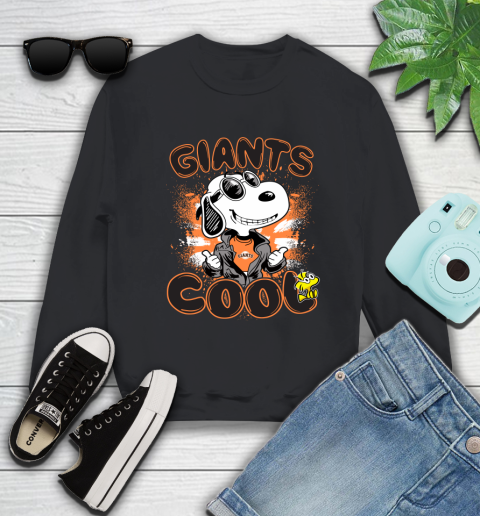 MLB Baseball San Francisco Giants Cool Snoopy Shirt Sweatshirt