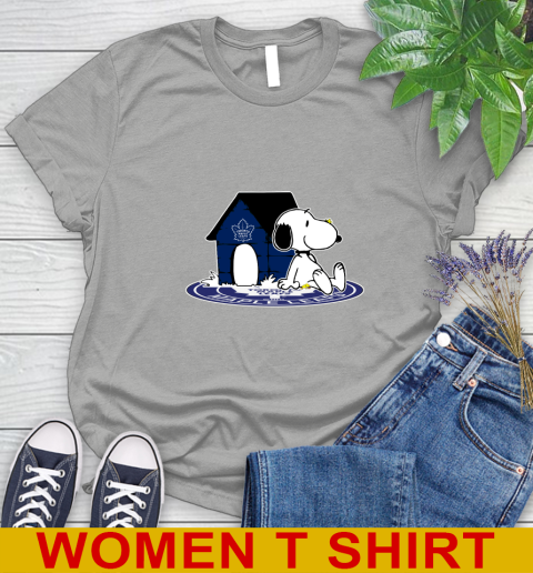 NHL Hockey Toronto Maple Leafs Snoopy The Peanuts Movie Shirt Women's T-Shirt 11