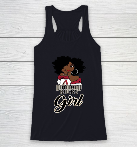 Arizona Diamondbacks Girl MLB Racerback Tank 8