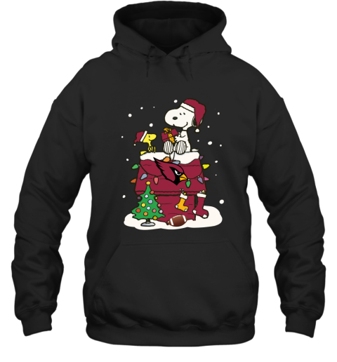 etci a happy christmas with arizona cardinals snoopy hoodie 23 front black