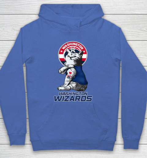 NBA Basketball My Cat Loves Washington Wizards Hoodie 6