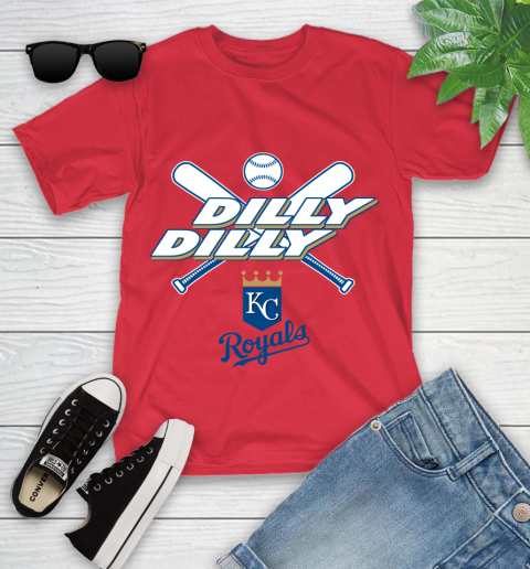 MLB Kansas City Royals Dilly Dilly Baseball Sports Youth T-Shirt 10