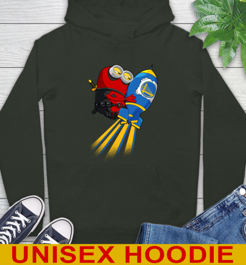 NBA Basketball Golden State Warriors Deadpool Minion Marvel Shirt Hoodie 12