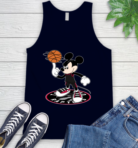 NBA Basketball Toronto Raptors Cheerful Mickey Disney Shirt not broken the mould Tank Top 3