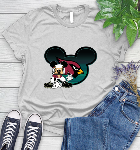 NFL Arizona Cardinals Mickey Mouse Disney Football T Shirt Women's T-Shirt