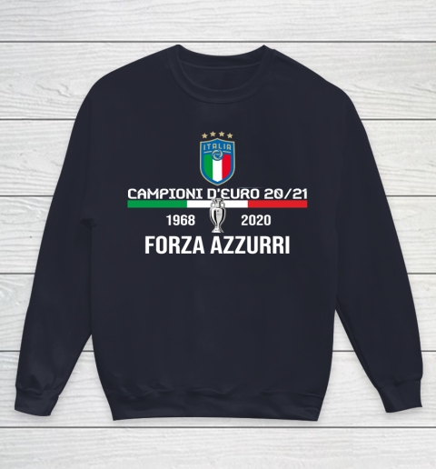 Italy Jersey Soccer Football 2021 Italian Italia Euro Youth Sweatshirt 2