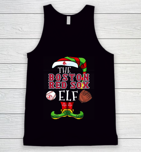 Boston Red Sox Christmas ELF Funny MLB Tank Top